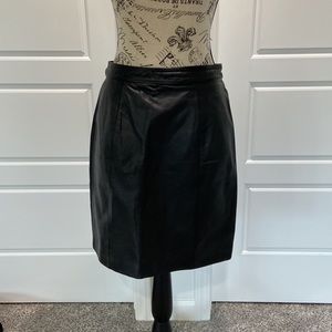 Leather Skirt
